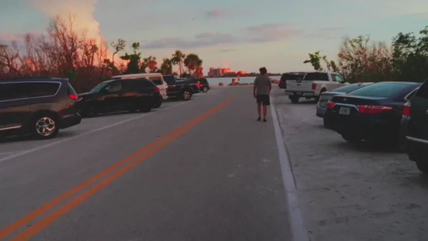Still frame from Fratto Shoots footage